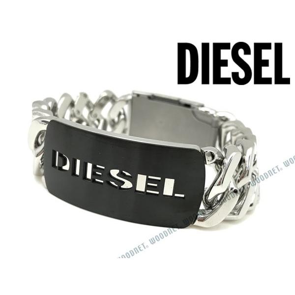 DIESEL（ディーゼル） シルバー ブレスレット DX0019040 : WOODNET
