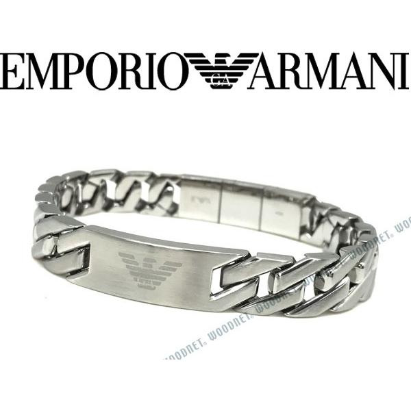 EMPORIO ARMANI エンポリオアルマーニ ブレスレット シルバー EMPORIO ARMANI エンポリオアルマーニ ブレスレット シルバー