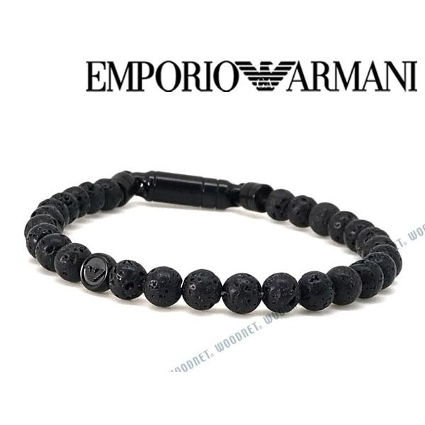 EMPORIO ARMANI エンポリオアルマーニ ブラック ブレスレット
