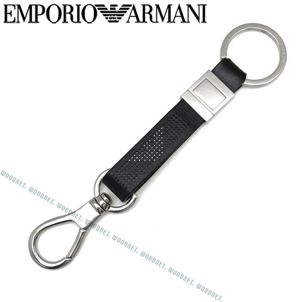 EMPORIO ARMANI エンポリオアルマーニ キーホルダー イーグルロゴ柄