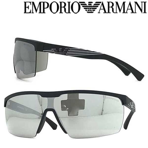 EMPORIO ARMANI サングラス シルバーミラー EMP-EA-4116-S-5042-6G 