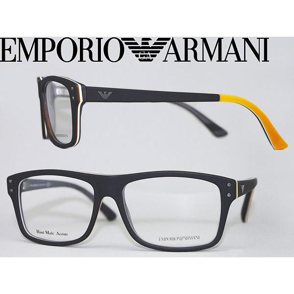 【廃盤モデル】Emporio Armani EA 9661 スクエア メガネ EMPORIO ARMANI エンポリオアルマーニ メガネフレーム レギュラー