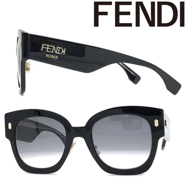 FENDI サングラス ブランド フェンディ グラデーションブラック FF