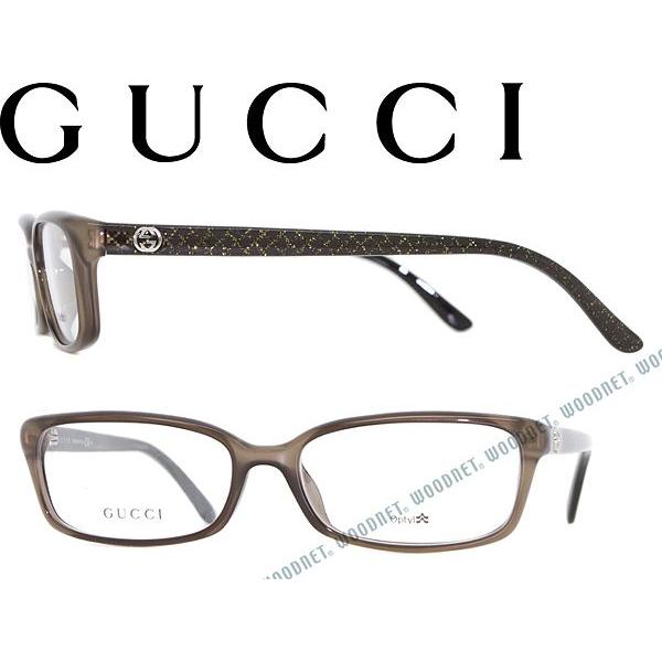 GUCCI グッチ メガネフレーム ブランド 3656F-FOM クリアブラウン