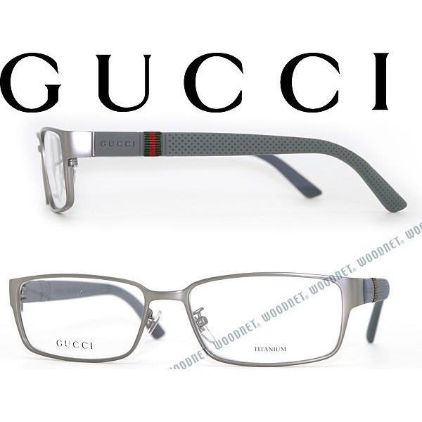 GUCCI グッチ メガネフレーム ブランド 9699F-4UY マットシルバー