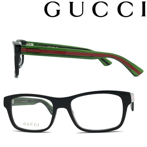 GUCCI（グッチ） メガネフレーム ブランド ブラック 眼鏡 GUC-GG