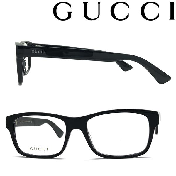 GUCCI（グッチ） メガネフレーム ブランド ブラック 眼鏡 GUC-GG