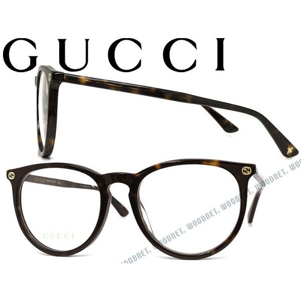 GUCCI（グッチ） ダークマーブルブラウンメガネフレーム ブランド