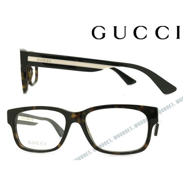 GUCCI（グッチ） メガネフレーム ブランド ダークマーブルブラウン