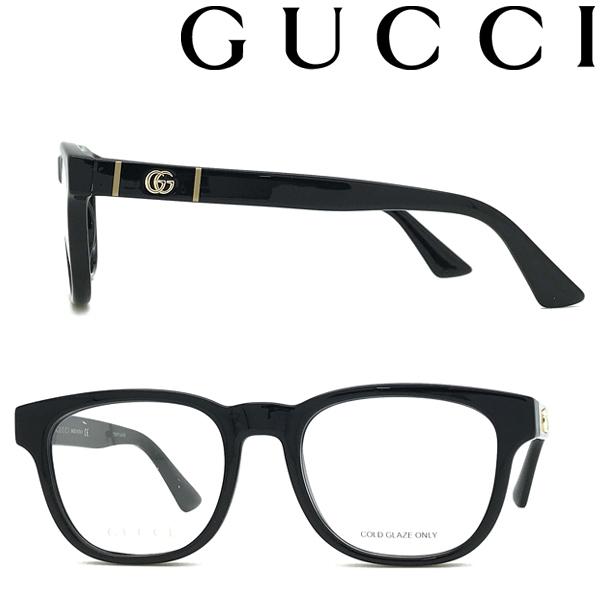 GUCCI（グッチ） ブランド メガネフレーム ブラック 眼鏡 GUC-GG-0764O