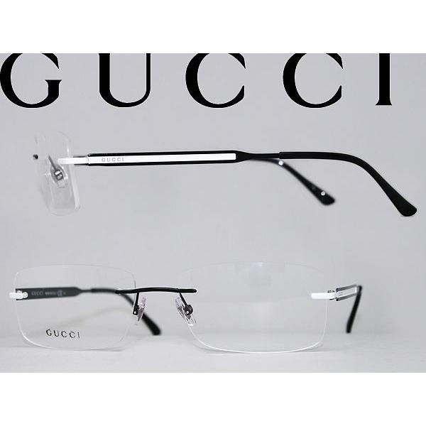GUCCI グッチ メガネフレーム ブランド 縁無し フチなし 1949-75G