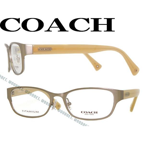 COACH コーチ メガネフレーム ブランド HC-5055TD-9154 ゴールド
