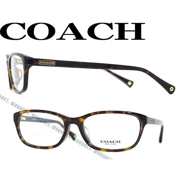 COACH コーチ メガネフレーム ブランド HC-6053D-5001 鼈甲ブラウン  