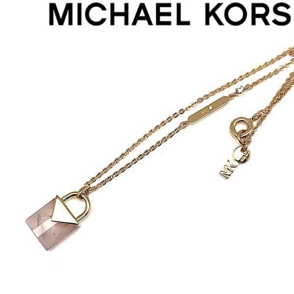 MICHAEL KORS（マイケルコース） ローズゴールド ネックレス 