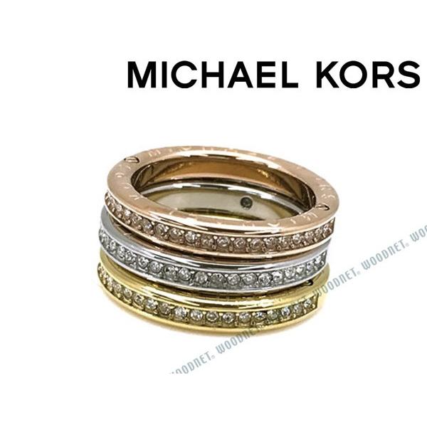 Michael Kors マイケルコース シルバー ゴールド ローズゴールド 3連リング 指輪 Mkj Mkj Woodnet 通販 Yahoo ショッピング