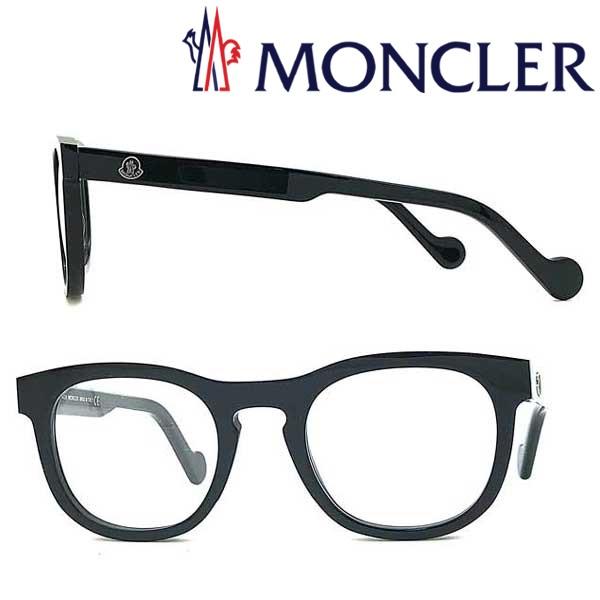 MONCLER モンクレール ブラック メガネフレーム ブランド 眼鏡 ML-5040