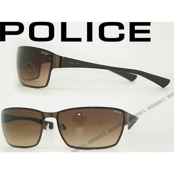 POLICE ポリス サングラス SPL202K-0K01 ブラウングラデーション