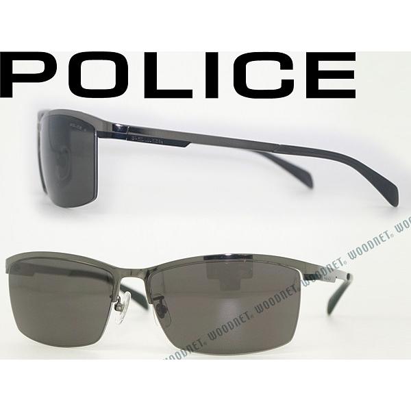 POLICE ポリス サングラス SPL273J-568P グレー 偏光レンズ : WOODNET