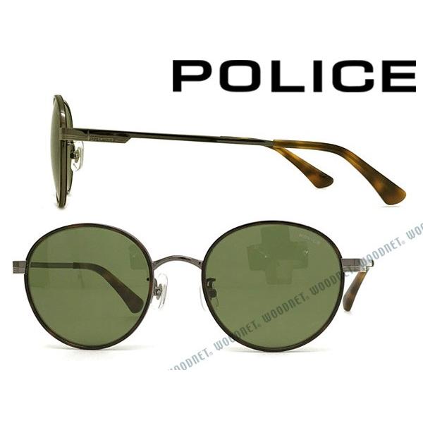 POLICE（ポリス） サングラス グリーン POLICE-SPL749J-0584 : WOODNET
