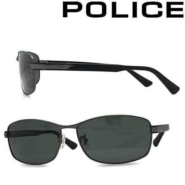 POLICE（ポリス） ブランド サングラス グリーン ≪偏光レンズ 