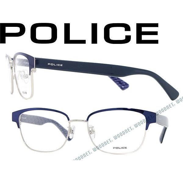 POLICE ポリス メガネフレーム ブランド V8940J-N25 : WOODNET - 通販