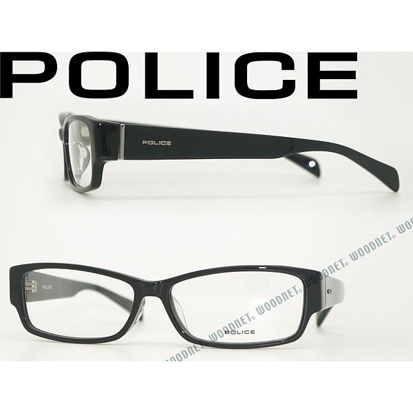 新品未使用　ポリス POLICE VPL266J 01KM メガネ POLICE ポリス メガネフレーム ブランド VPL266J-01KM ブラック
