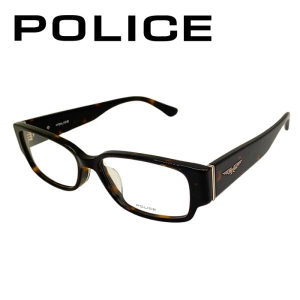 POLICE（ポリス） メガネフレーム 眼鏡 シャイニーハバナ police