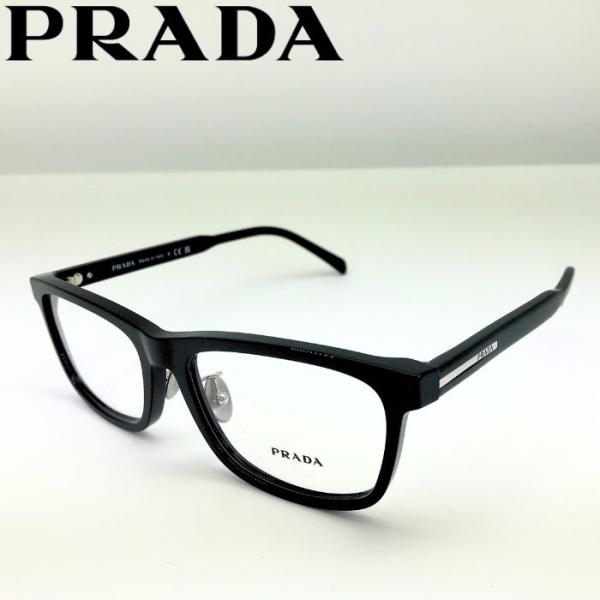 PRADA メガネフレーム プラダ 眼鏡 めがね ブラック prb08vd