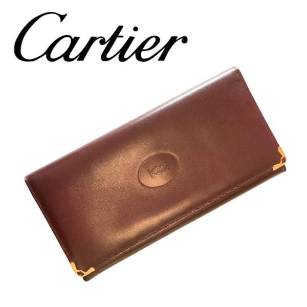 Cartier（カルティエ） 【中古】Cartier 二つ折り財布【非常に良い