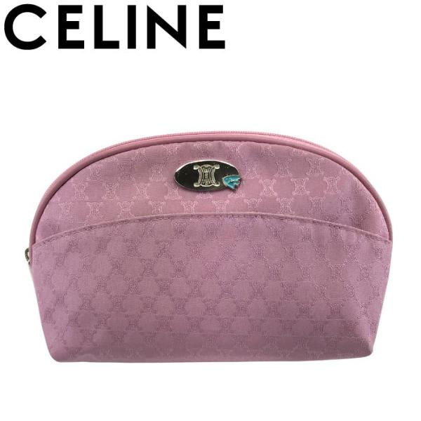 CELINE（セリーヌ） 【中古】CELINE ポーチ【ほぼ新品】マカダム柄