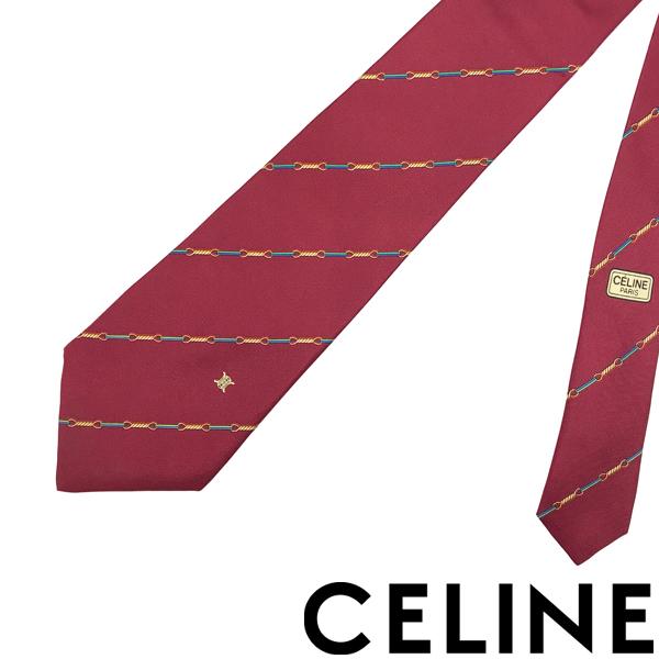 CELINE（セリーヌ） 【中古】【やや傷や使用感あり】CELINE ネクタイ