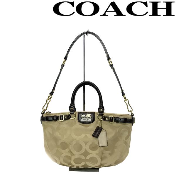 中古】【非常に良い】COACH ハンドバッグ ブランド コーチ Cロゴ 2WAY 