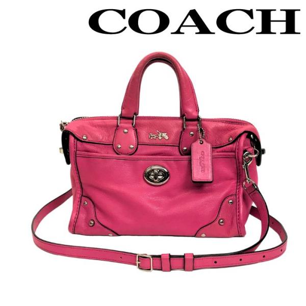 COACH（コーチ） 【中古】COACH トートバッグ ハンドバッグ【非常に