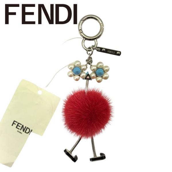 正規品★フェンディ★FENDI★ポンポンチャーム★キーホルダー FENDI（フェンディ） 【中古】FENDI キーホルダー【未使用品】バッグ