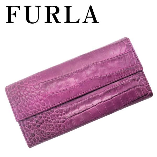 FURLA（フルラ） 【中古】FURLA 長財布【非常に良い】二つ折り