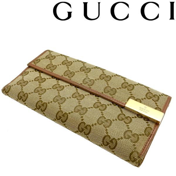 GUCCI（グッチ） 【中古】【傷や使用感が目立つ】GUCCI 長財布