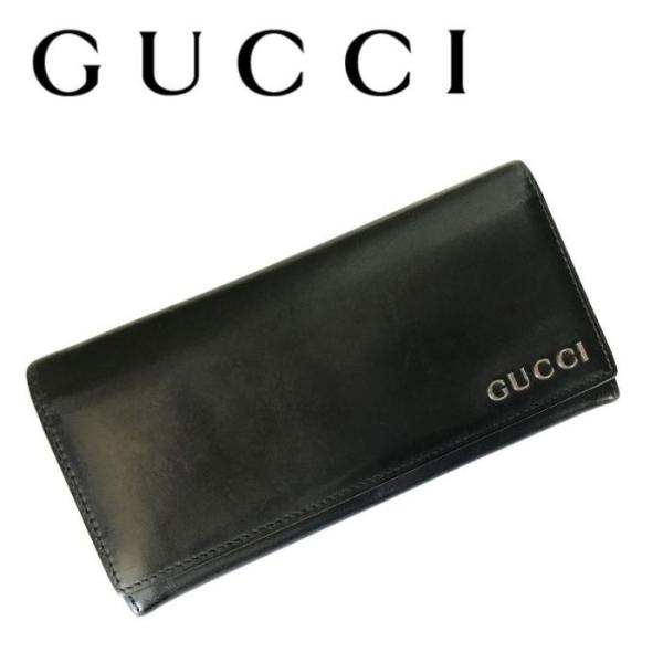 GUCCI（グッチ） 【中古】GUCCI 二つ折り 長財布【やや傷や使用感あり