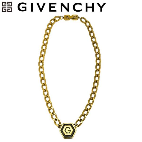 GIVENCHY ゴールドカラー アンカーチェーン ネックレス チョーカー GIVENCHY（ジバンシィ） 【中古】GIVENCHY ジバンシー ネックレス