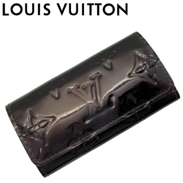 【美品】ルイヴィトン　ヴェルニ　ミュルティクレ4　キーケース　M93517 LOUIS VUITTON（ルイ・ヴィトン） 【中古】LOUIS VUITTON キーケース 4