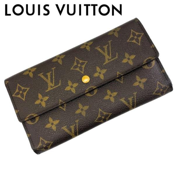 LOUIS VUITTON（ルイ・ヴィトン） 【中古】LOUIS VUITTON 三つ折り長