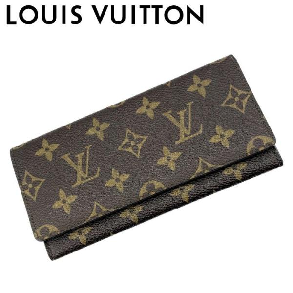 Louis Vuitton 二つ折り財布 ダークグレー LOUIS VUITTON（ルイ・ヴィトン） 【中古】LOUIS VUITTON 二つ折り長