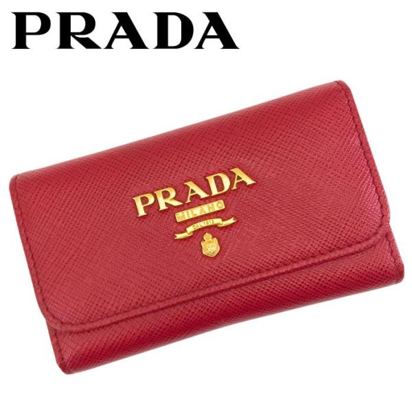 PRADA（プラダ） 【中古】PRADA キーケース 6連【ほぼ新品