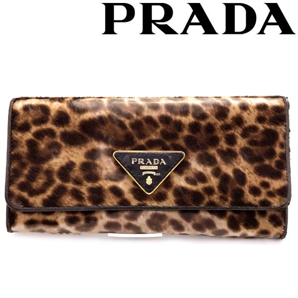 中古】【傷や使用感が目立つ】PRADA 長財布 ブランド プラダ R-PR-W 