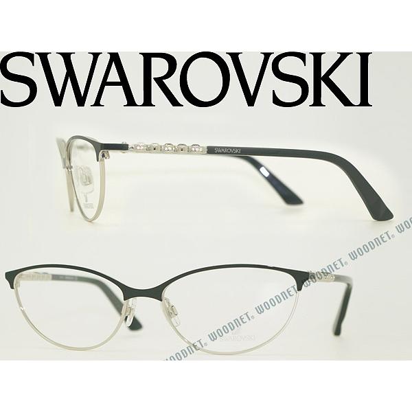 SWAROVSKI スワロフスキー ブラック メガネフレーム ブランド 5139-001 