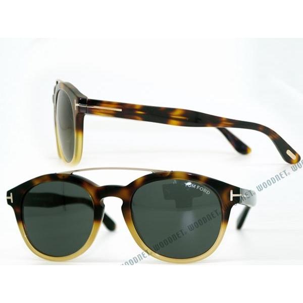 極美品✨TOM FORD TF515 Newman✨べっ甲調 サングラス TOM FORD（トムフォード） Newman ブラック サングラス 0515-56N