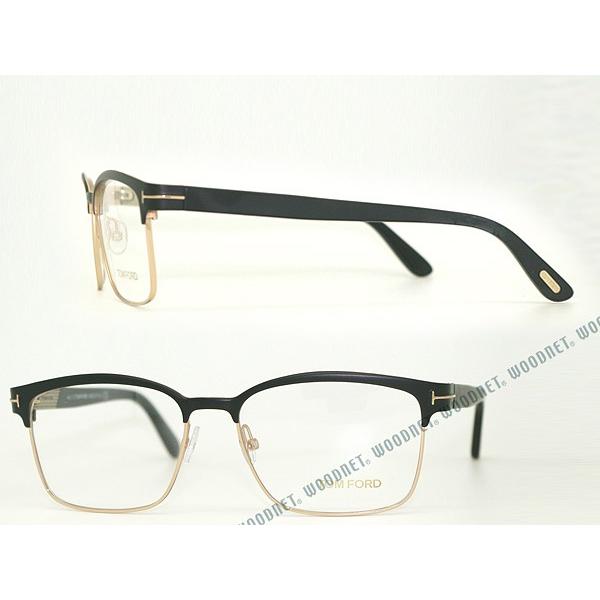 TOM FORD ブラックスクエアフレームメガネ TOM FORD Eyewear スクエアフレーム サングラス | ブラック