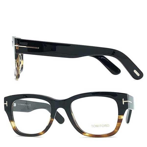 TOM FORD（トムフォード） ブラック×マーブルブラウンメガネフレーム