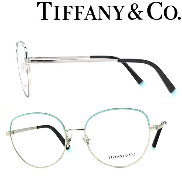 Tiffany & Co. ティファニー メガネフレーム ブランド スカイブルー×シルバー 眼鏡 TF1138-6151