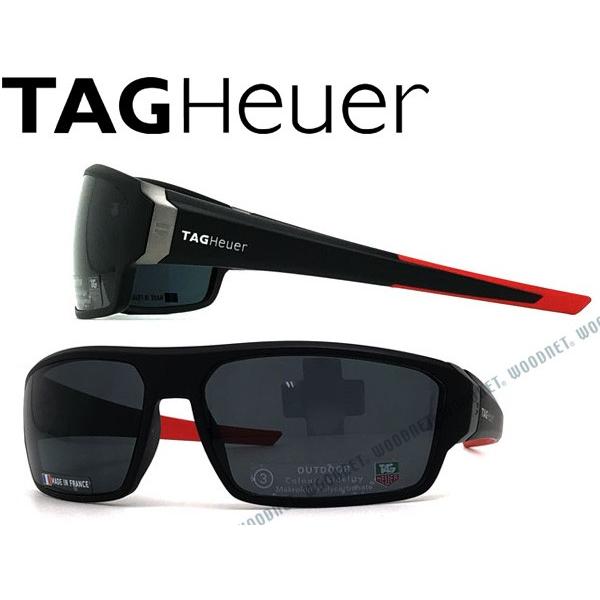 TAG HEUER Heuer タグホイヤー ブラック サングラス 9222-101