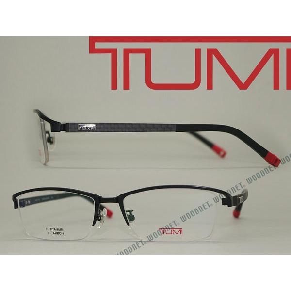 TUMI（トゥミ） メガネフレーム ブランド ブラック 10-0049-01